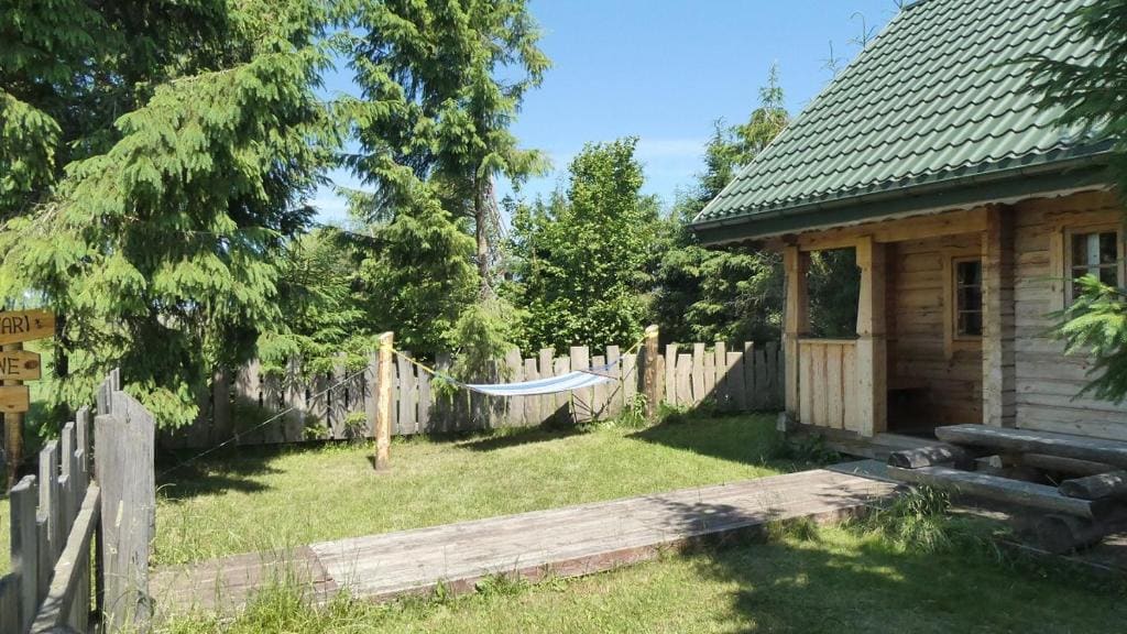 Dworek na Końcu Świata nad Biebrzą na Podlasiu - Main view