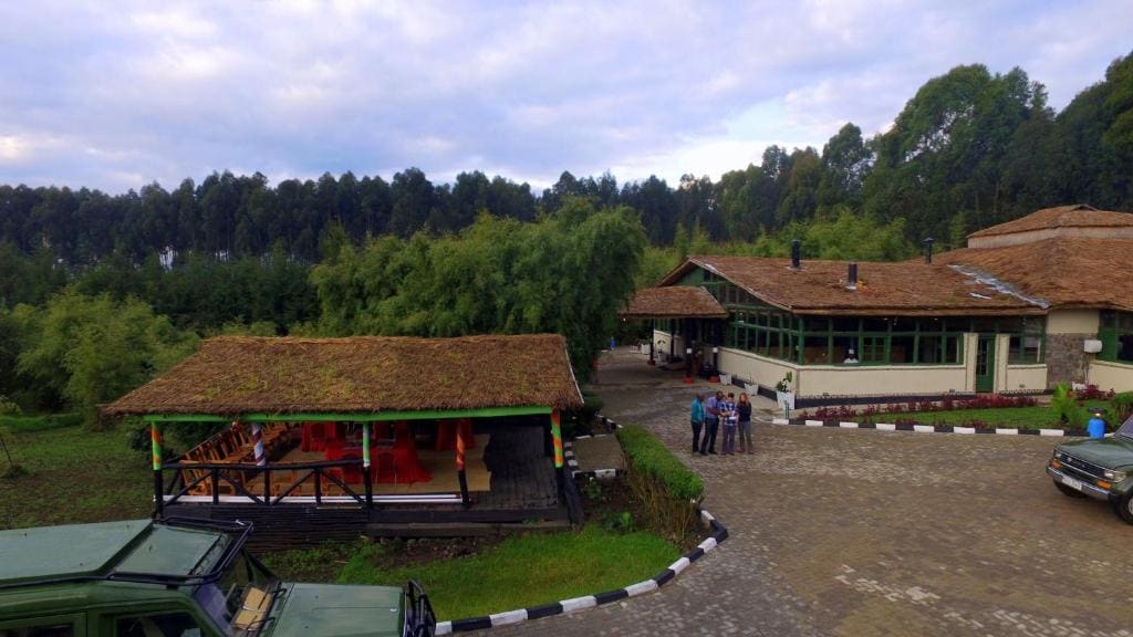 Le Bambou Gorilla Lodge - Main view