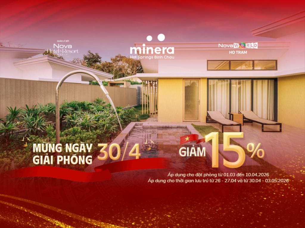 Minera Hot Springs Binh Chau - Main view