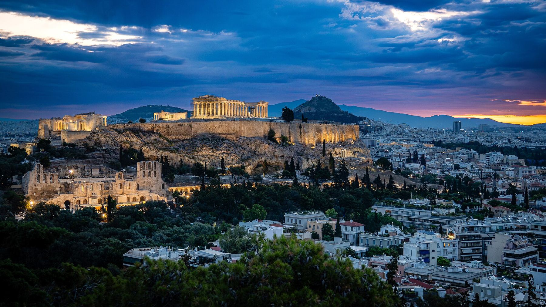 Una vista de Athens