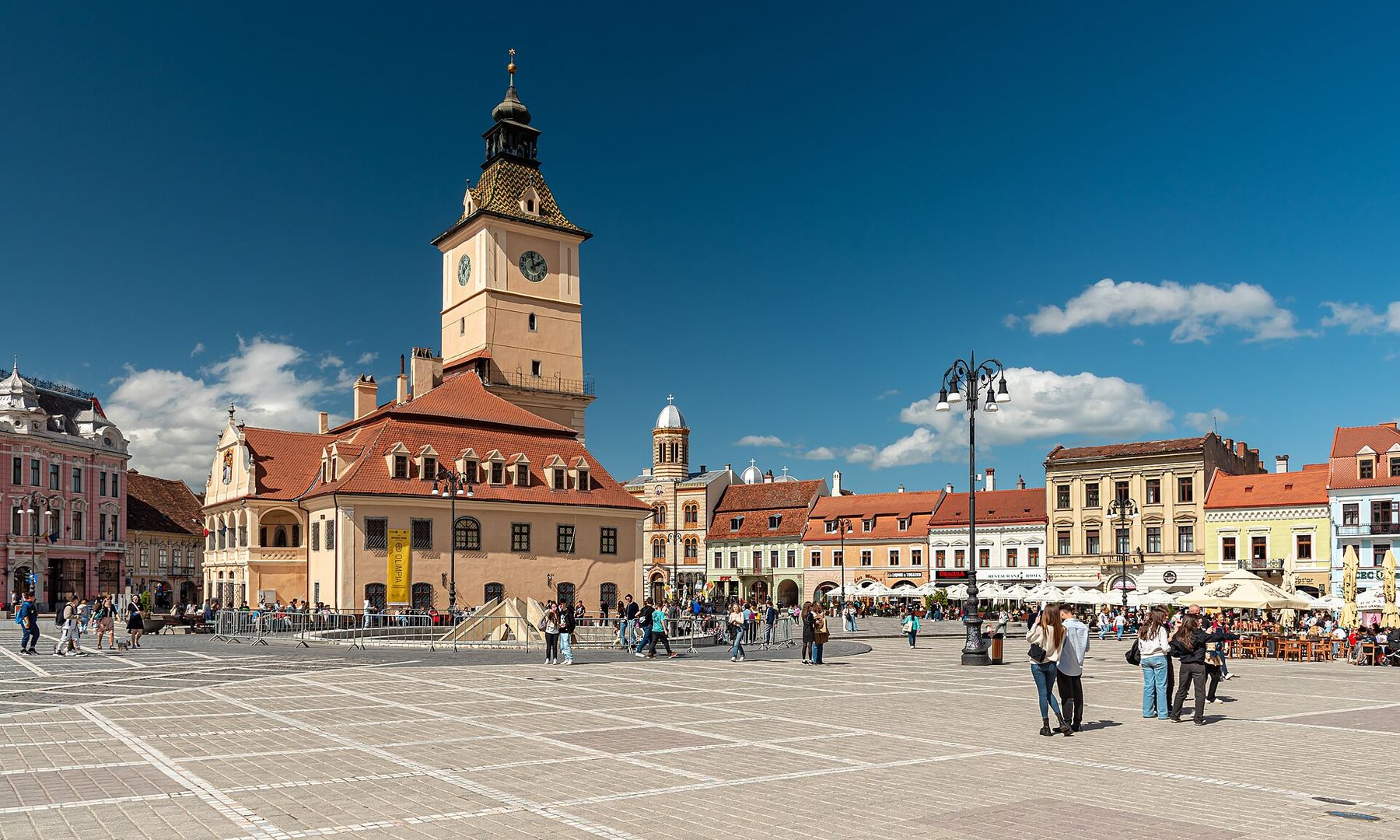 Ein Blick auf Brașov