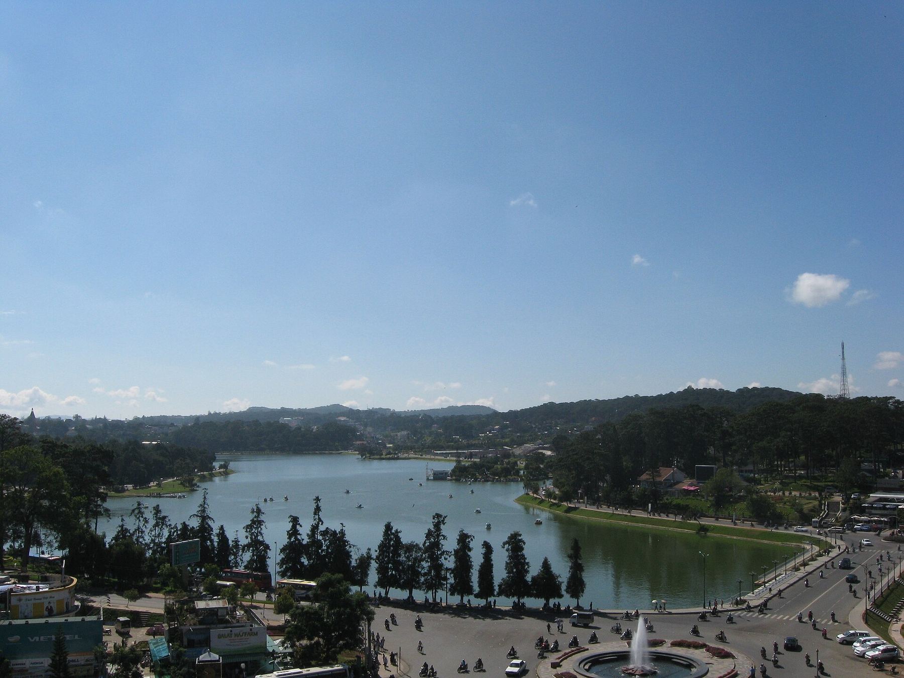 Una veduta di Da Lat