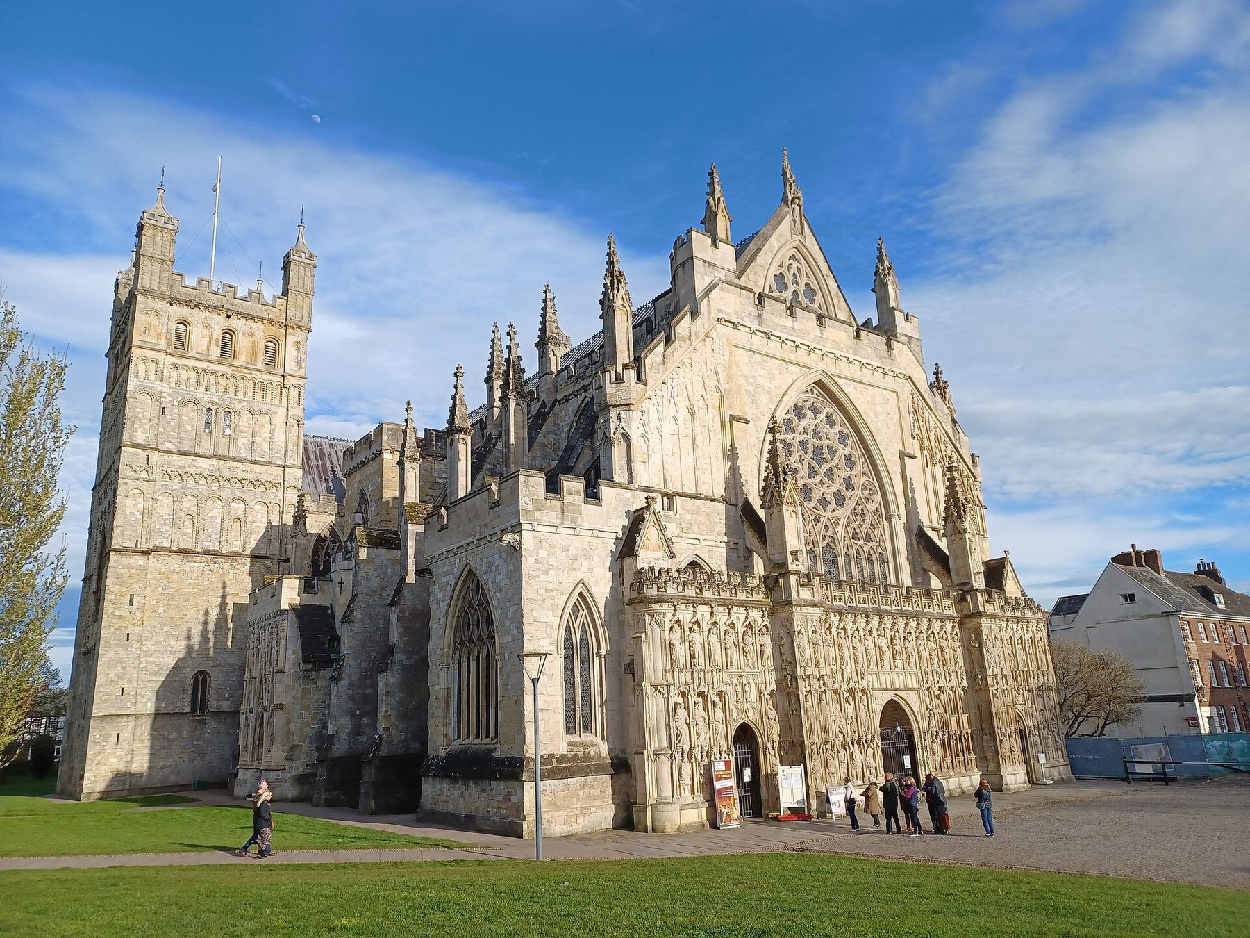 Exeter का एक दृश्य