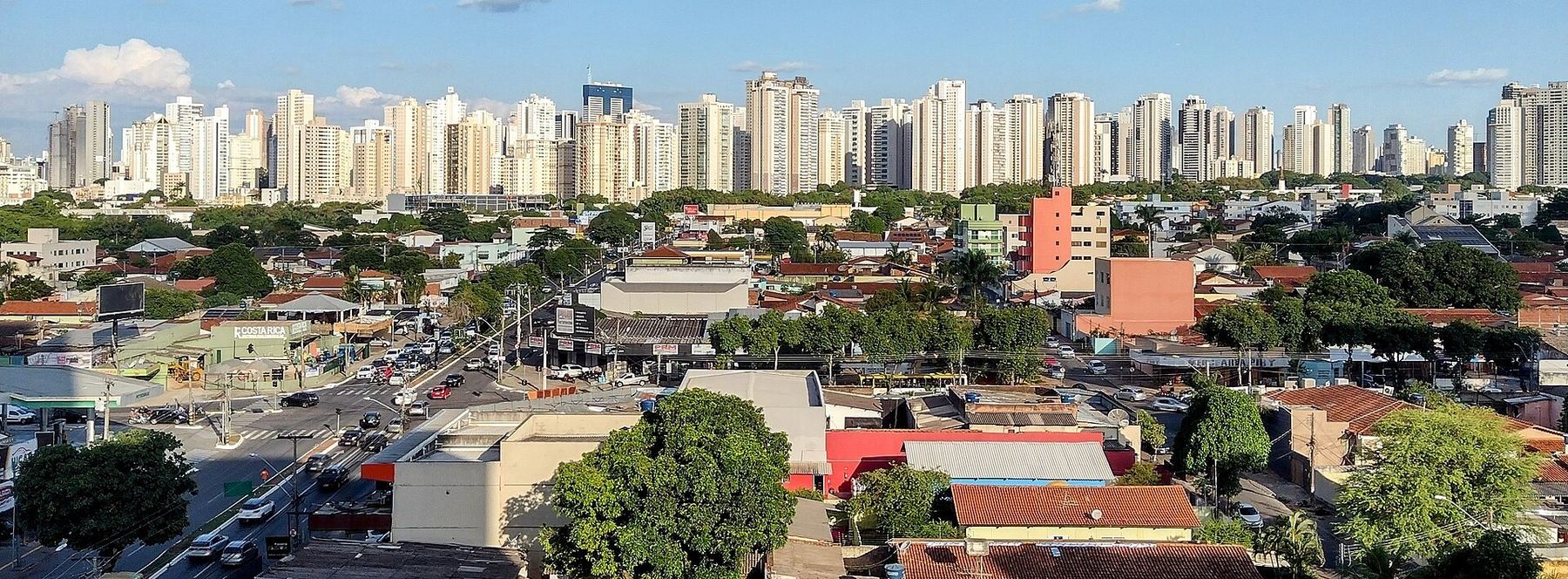 Una vista de Goiânia