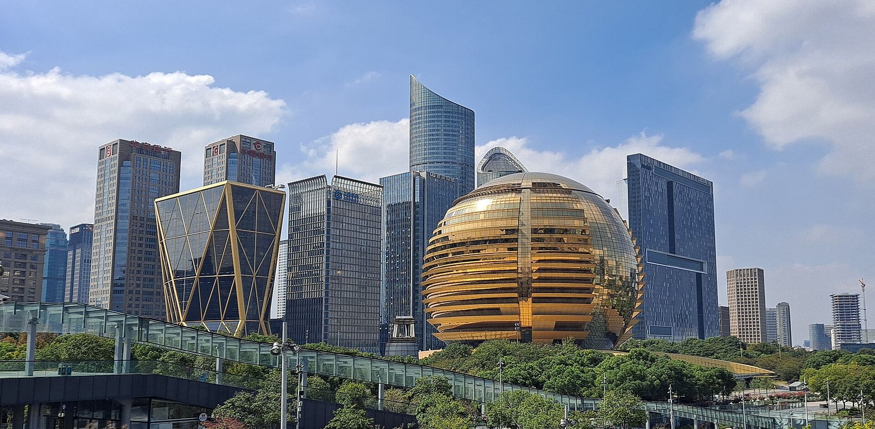 Una vista de Hangzhou