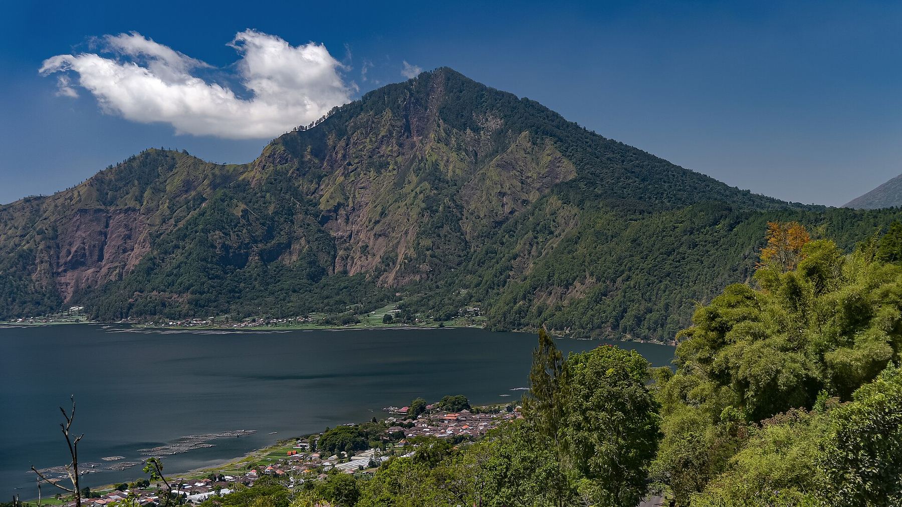 Una veduta di Kintamani