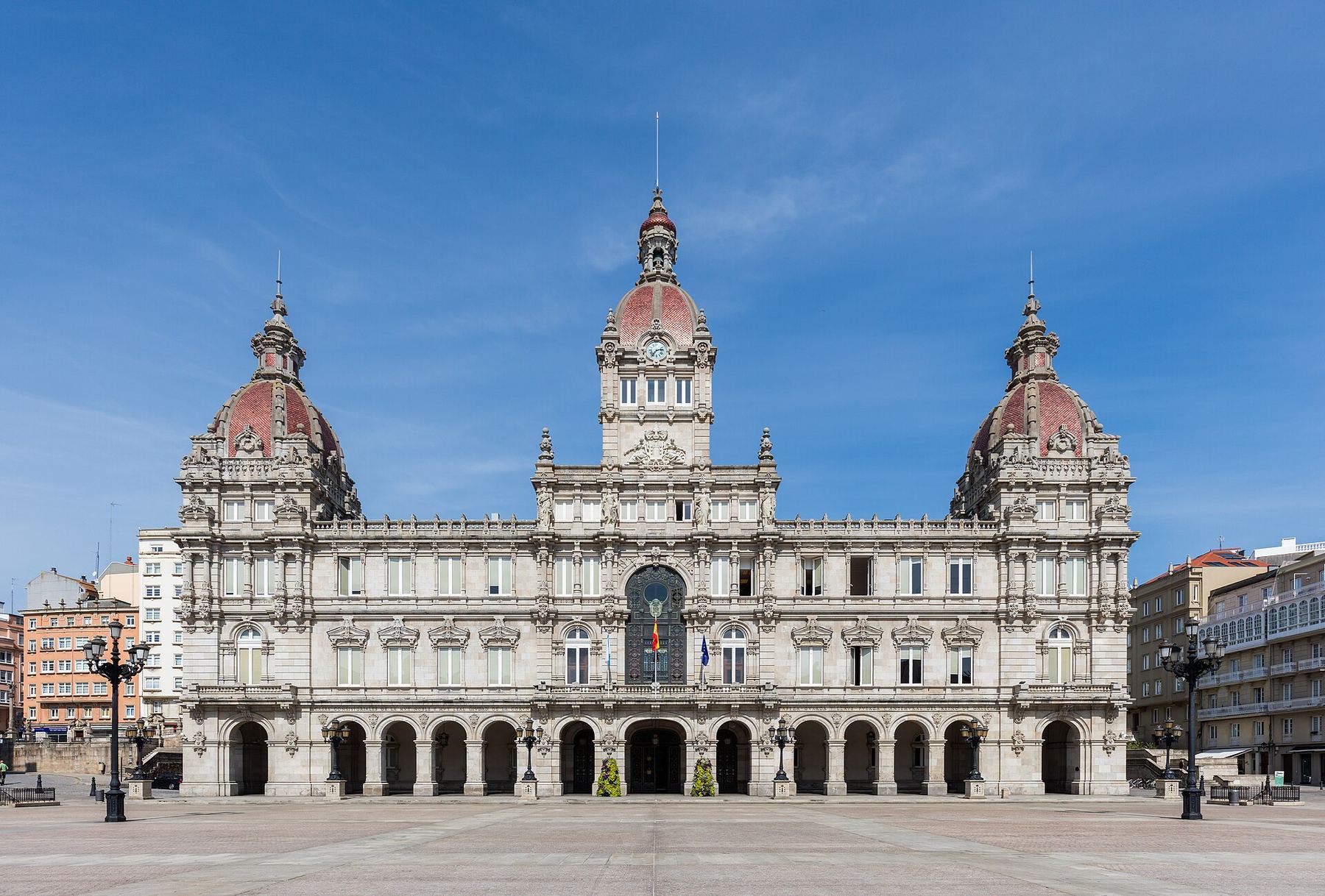 A view of La Coruña