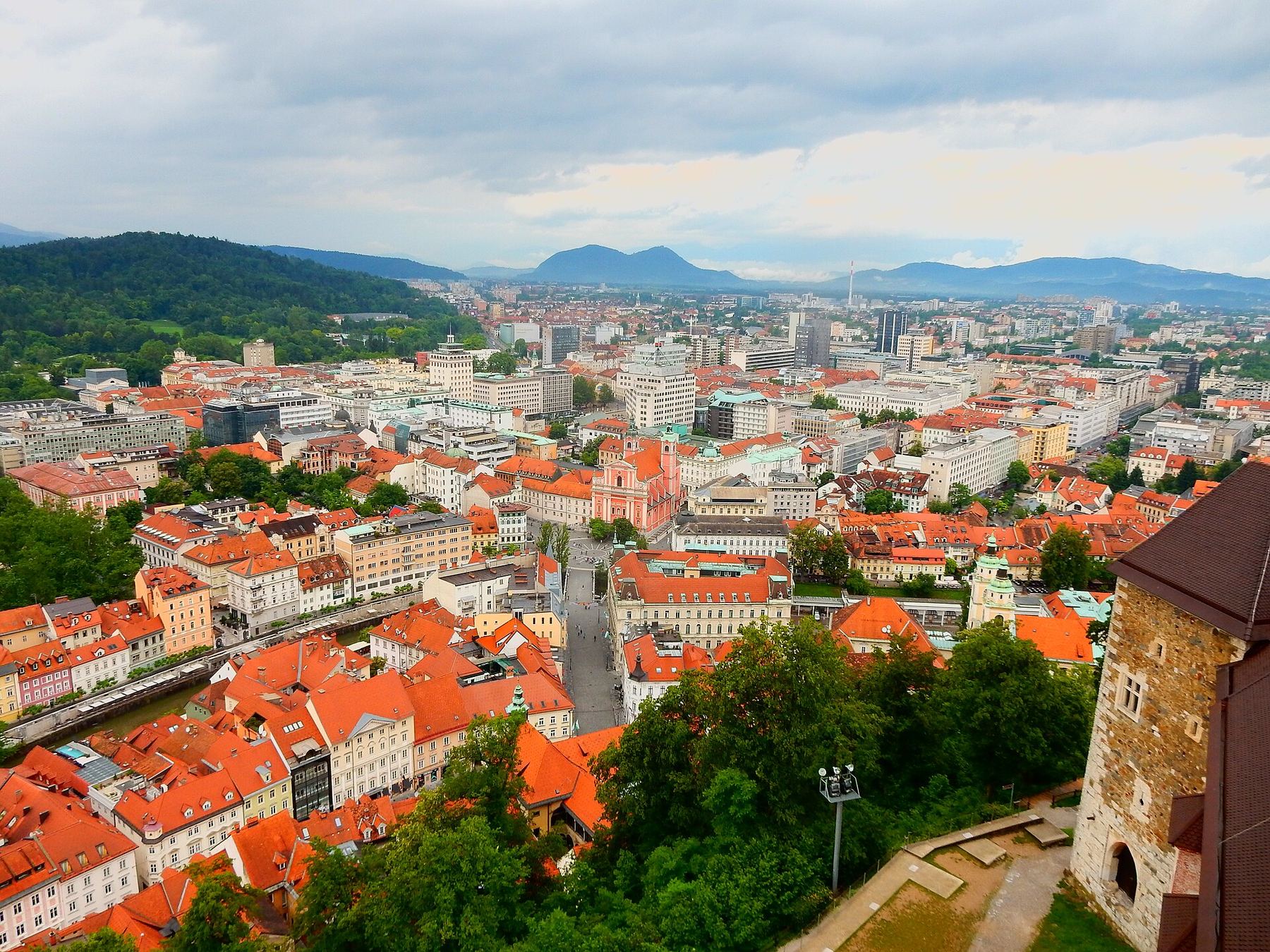 Een blik op Ljubljana