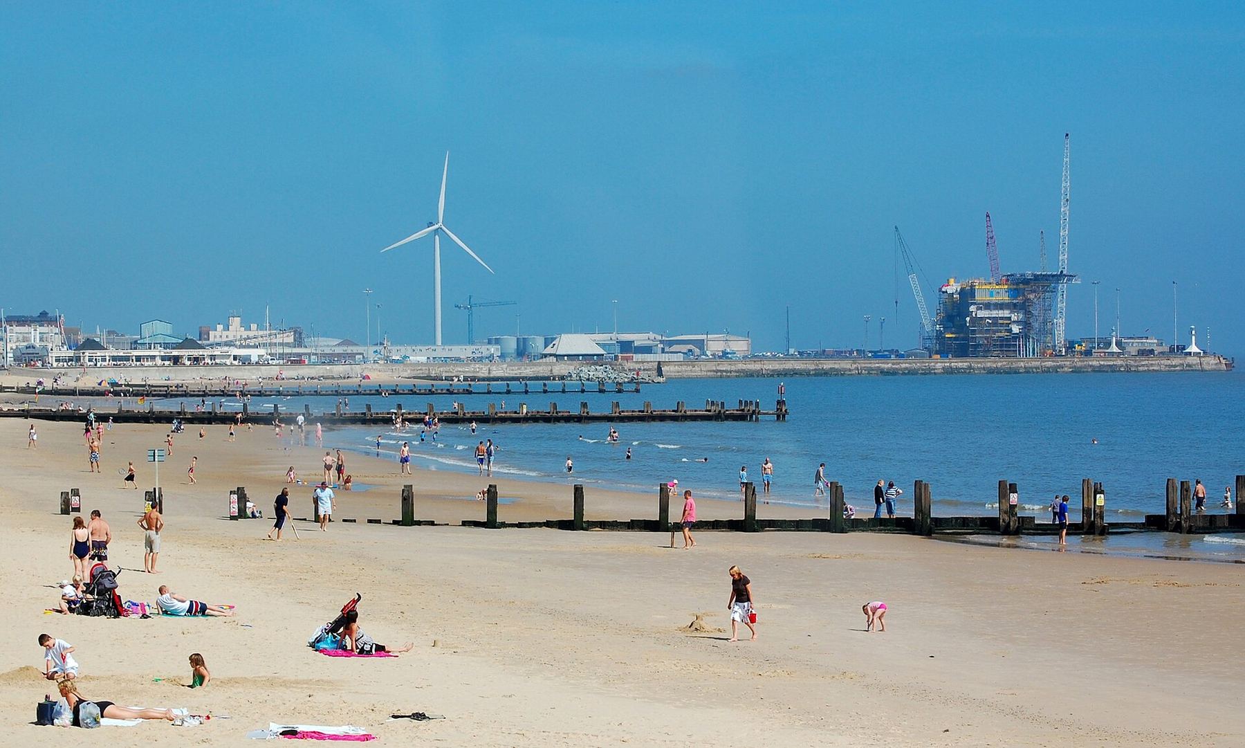 Ein Blick auf Lowestoft