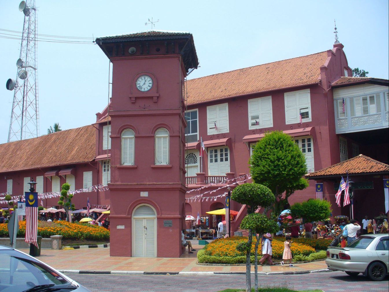 Una veduta di Melaka