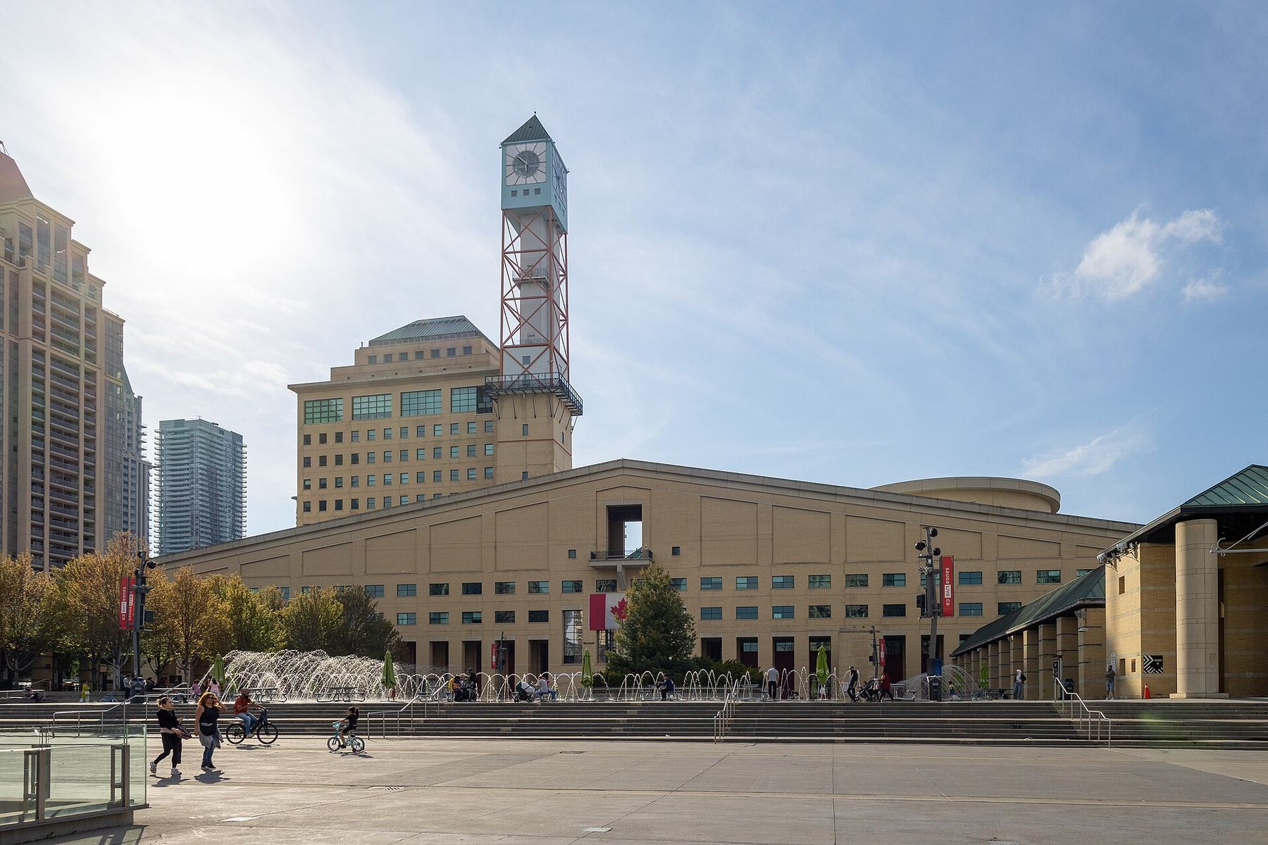 Uma vista de Mississauga