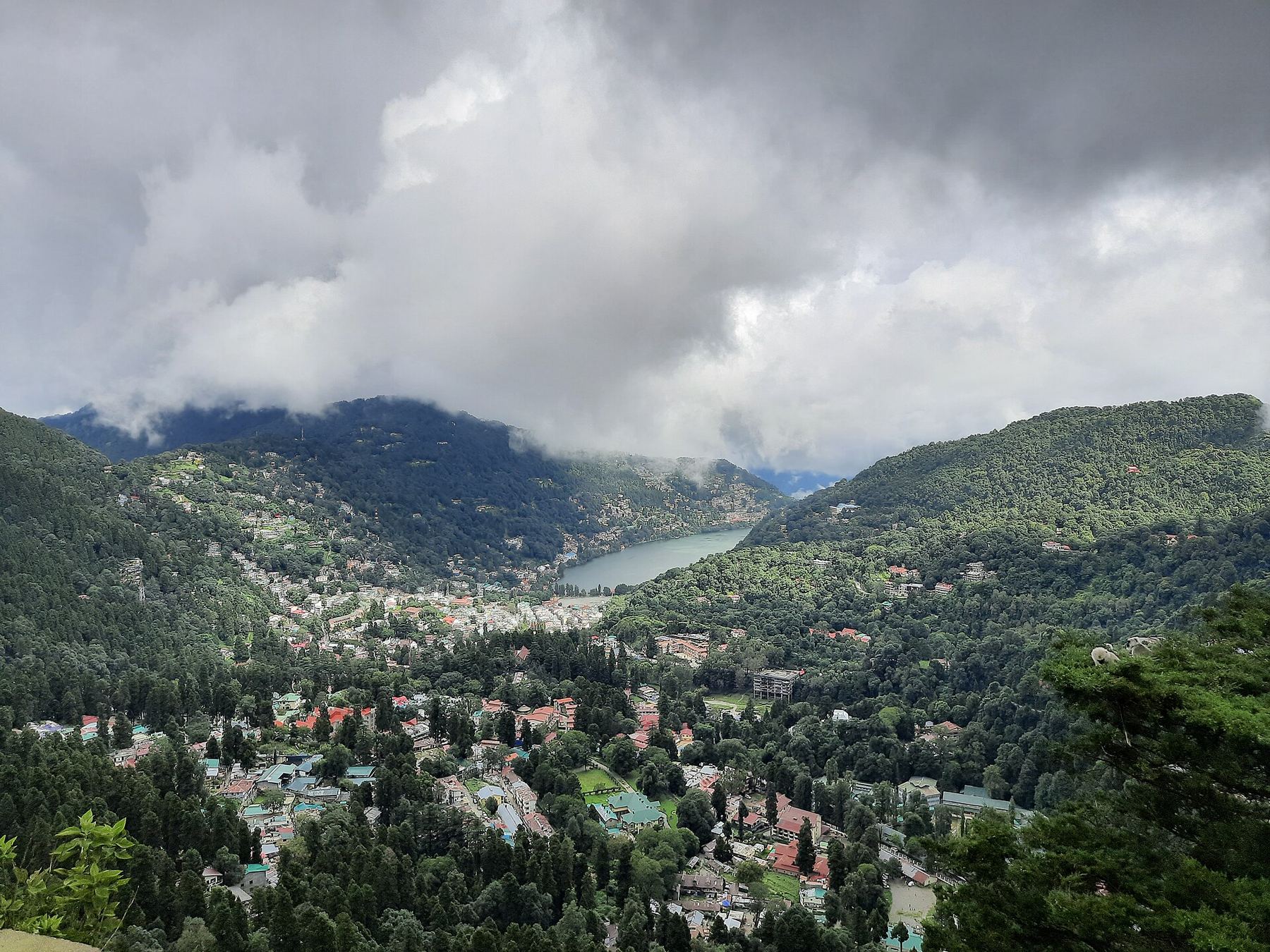 Μια θέα του προορισμού Nainital