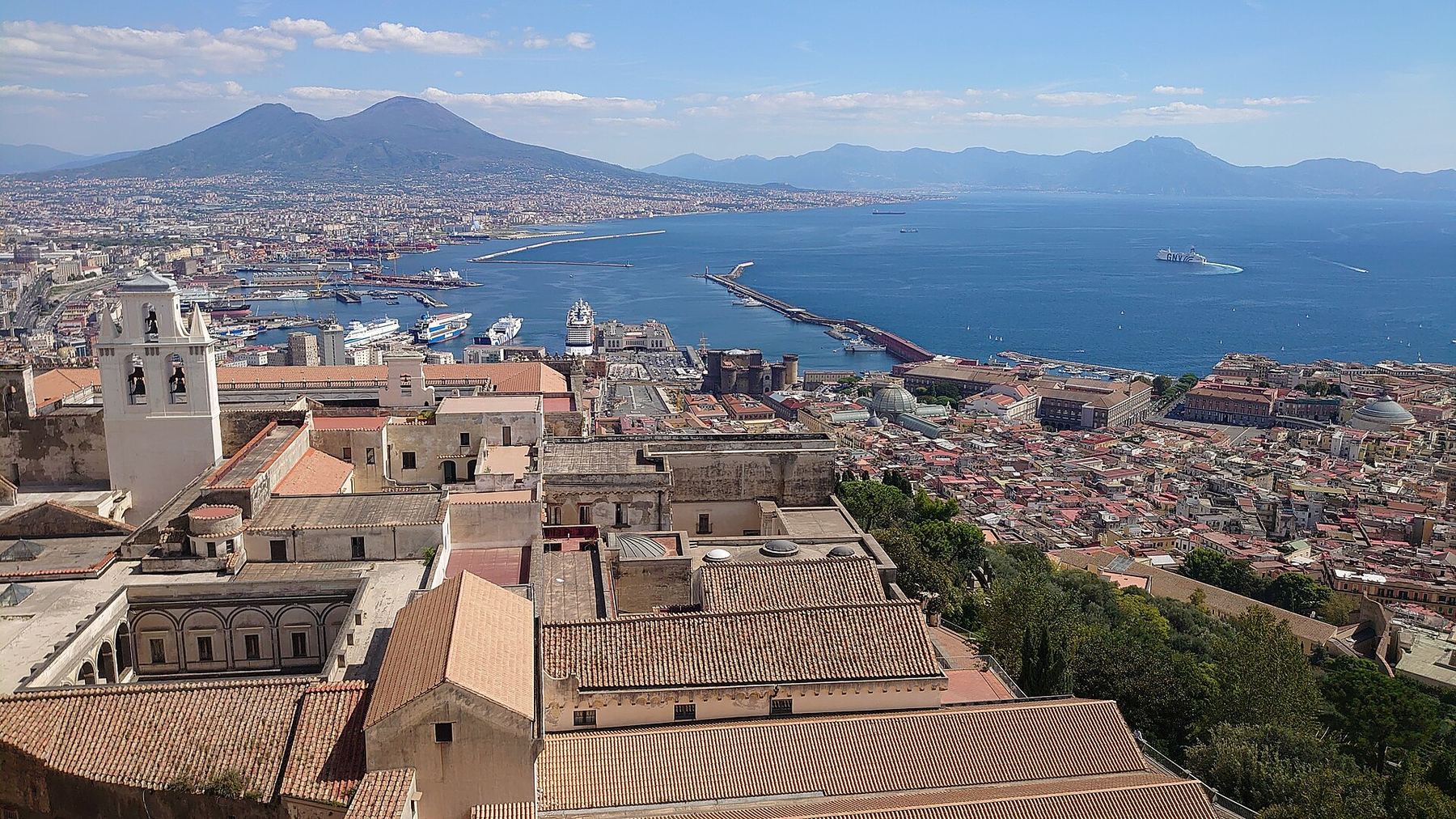 Una vista de Naples