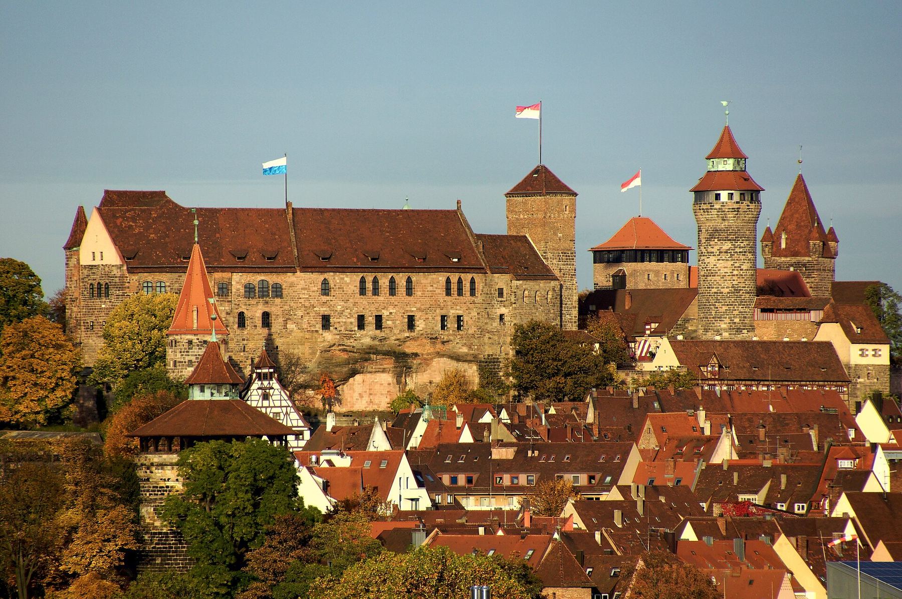 Una vista de Nürnberg