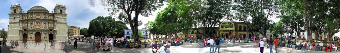 Oaxaca Cityの眺め