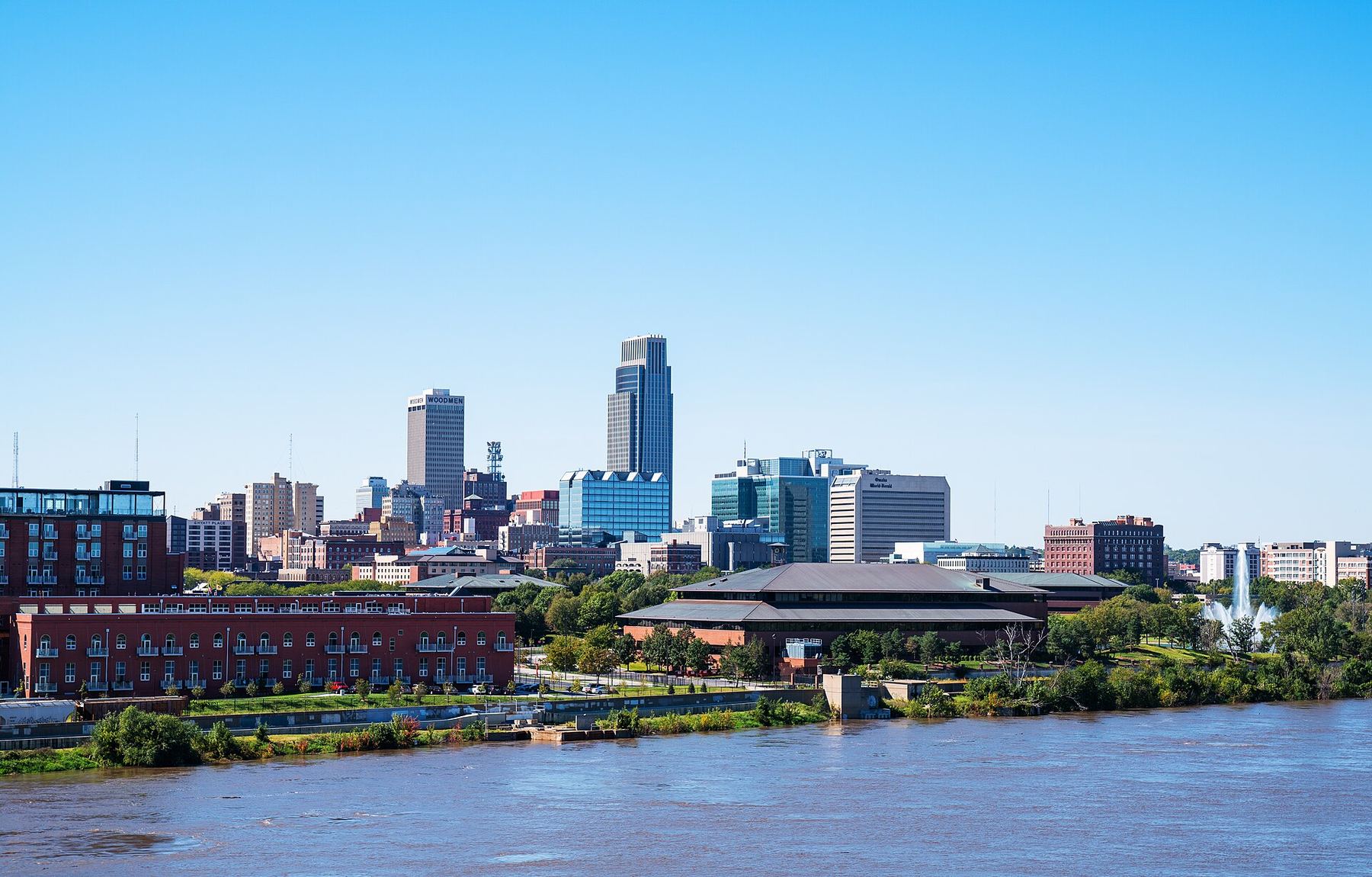 Una veduta di Omaha