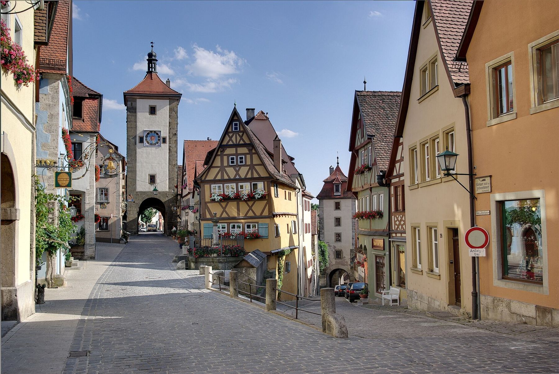 Вид: Rothenburg ob der Tauber