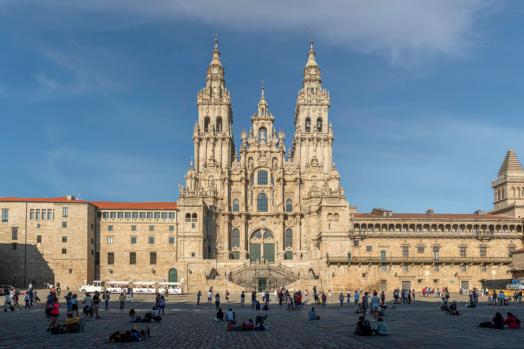 A view of Santiago de Compostela