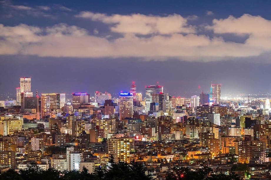 Ein Blick auf Sapporo