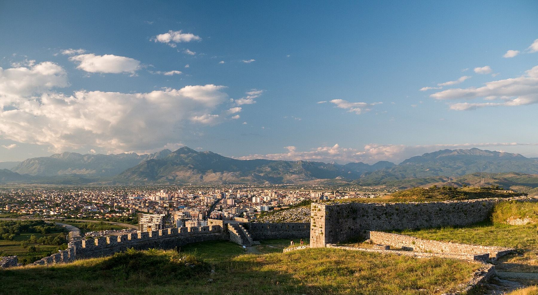 Uma vista de Shkodër