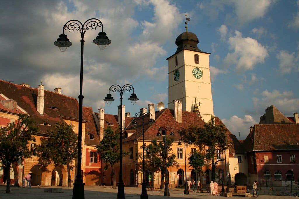 Una veduta di Sibiu