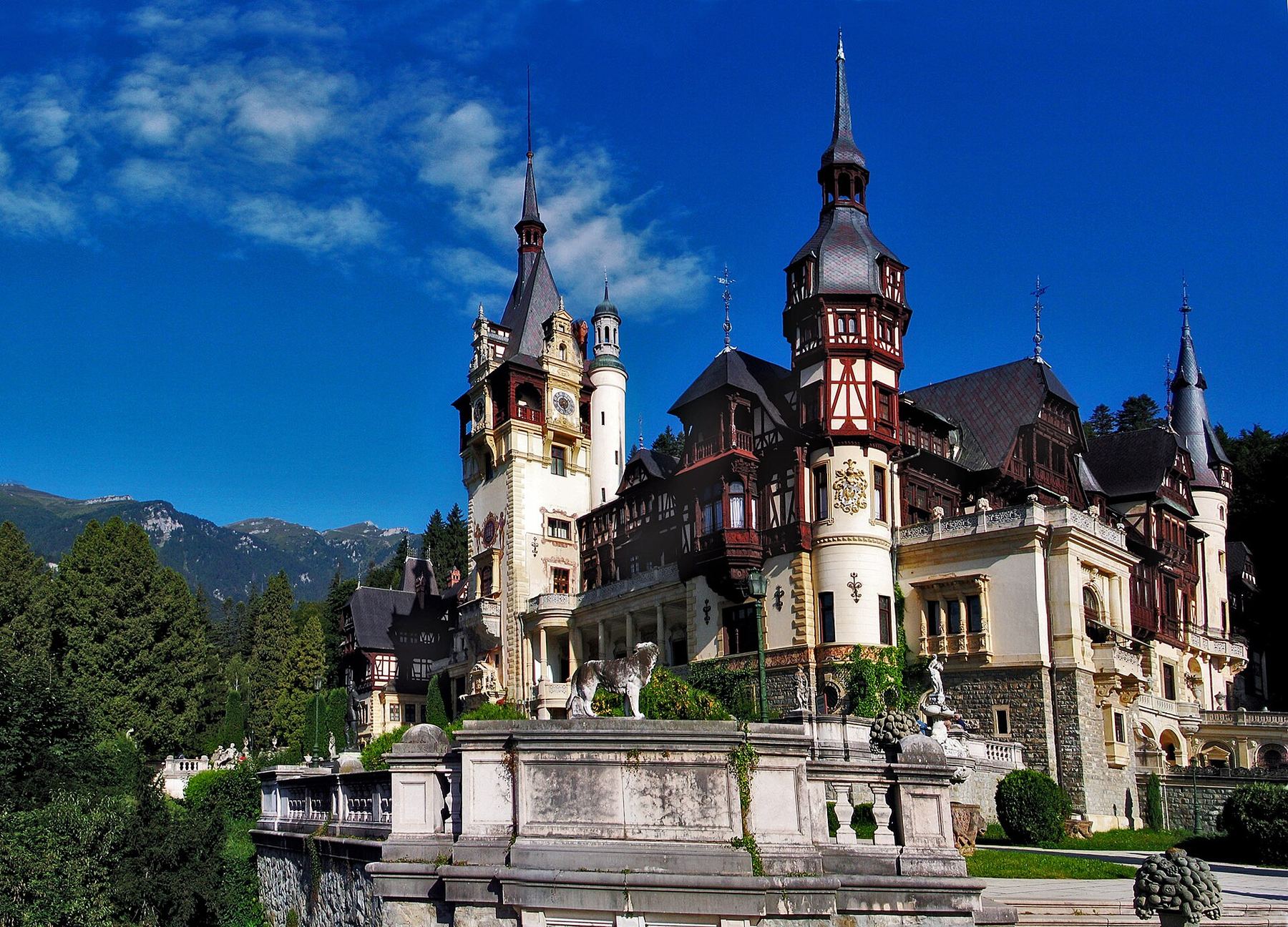 Een blik op Sinaia