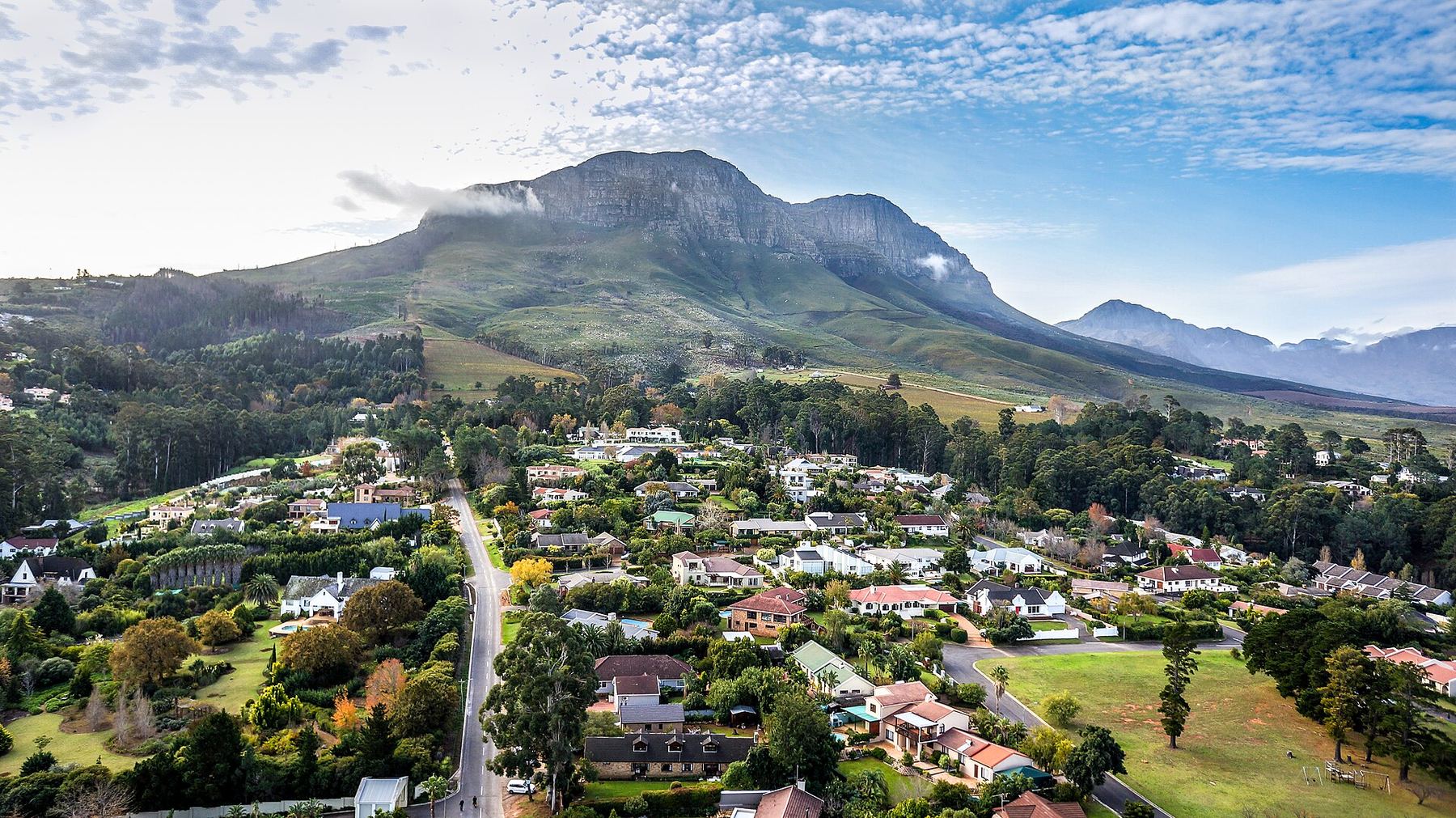 Une vue de Somerset West
