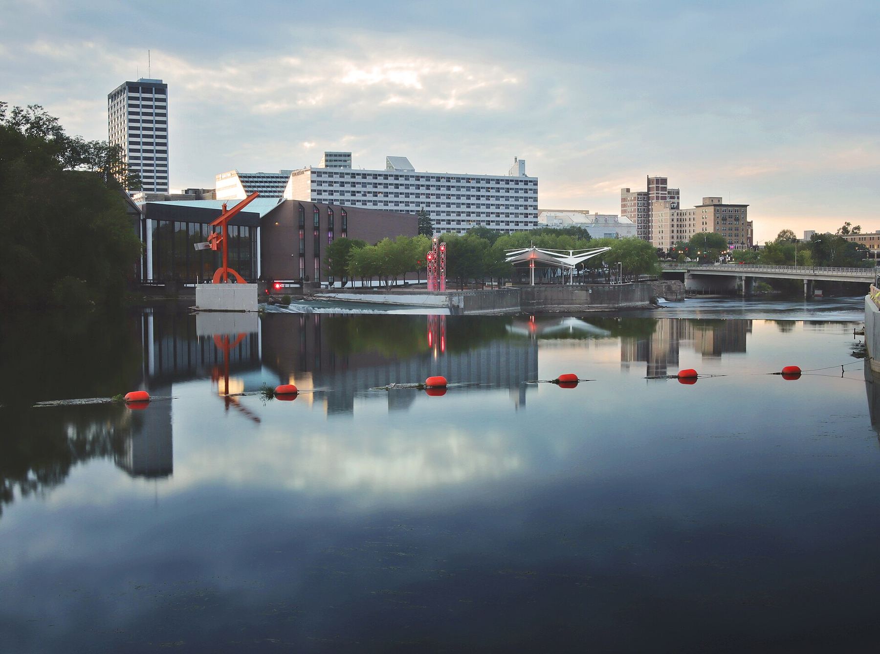 Una veduta di South Bend