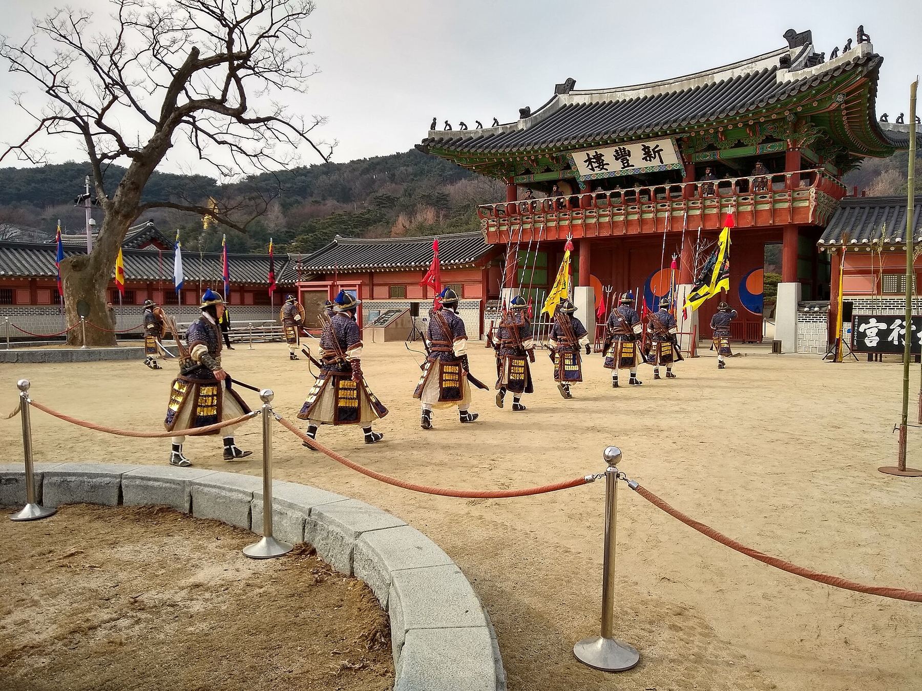 Una veduta di Suwon