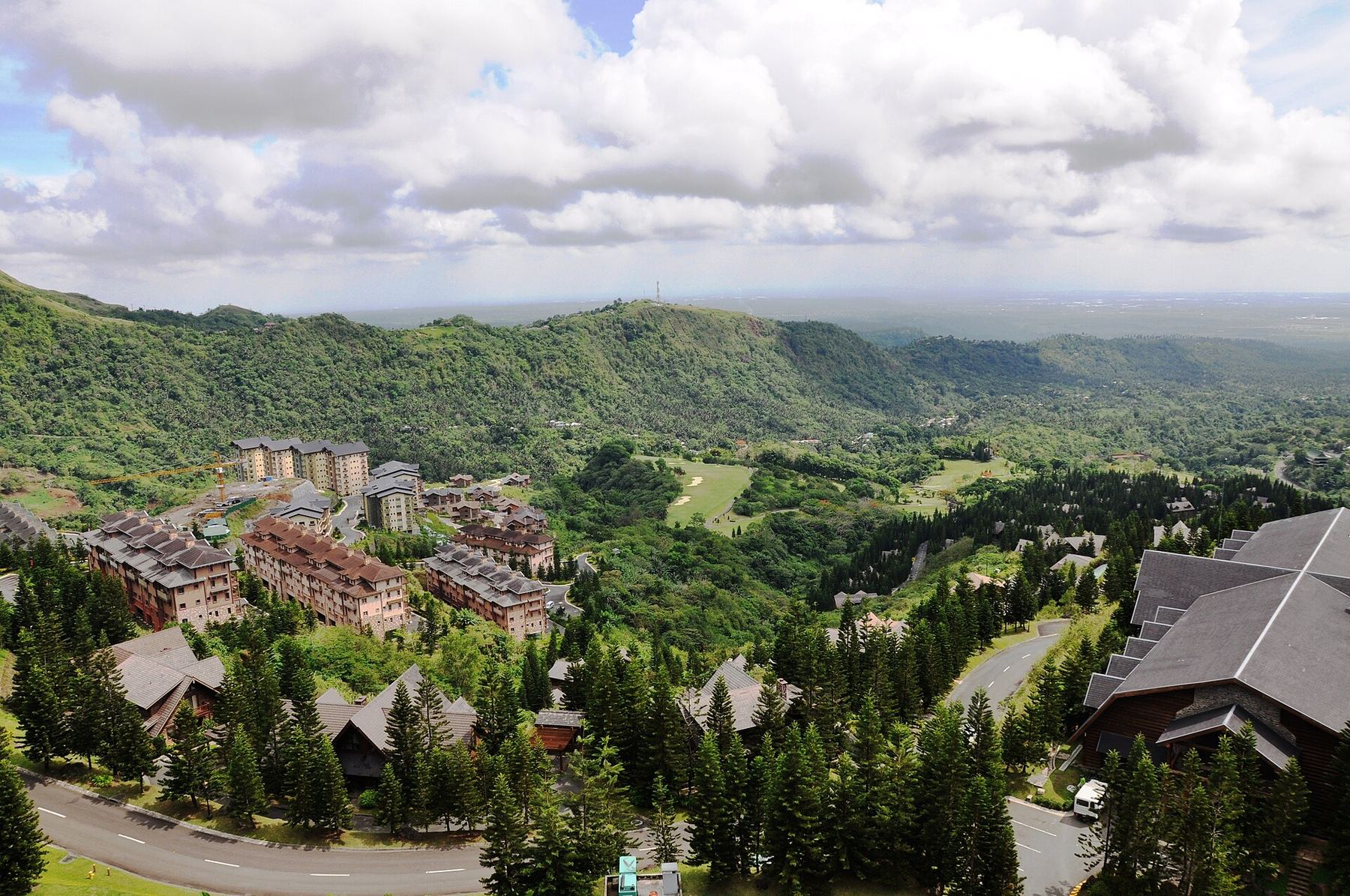 Une vue de Tagaytay