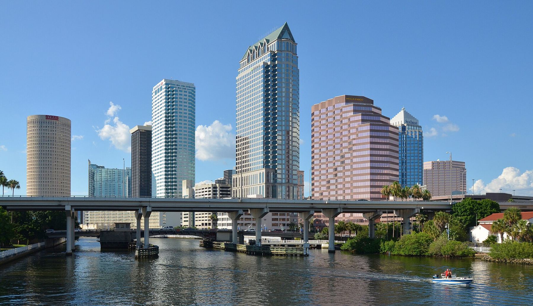 Μια θέα του προορισμού Tampa
