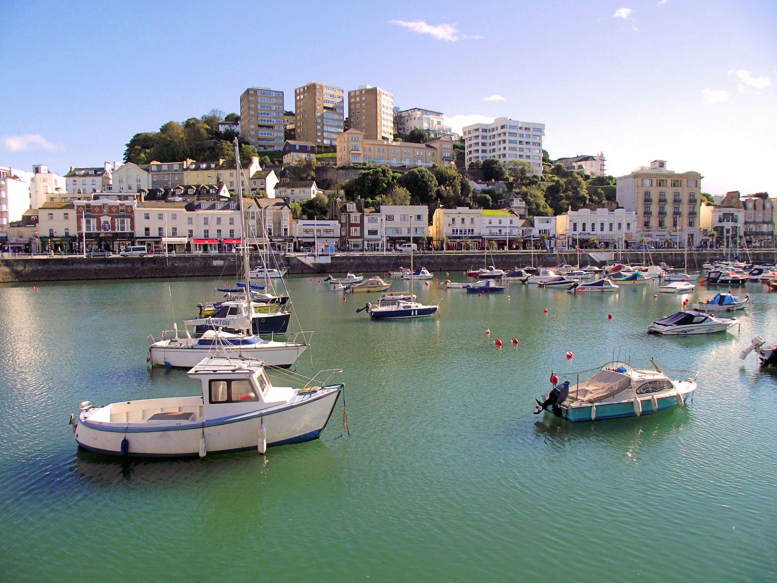 Una veduta di Torquay