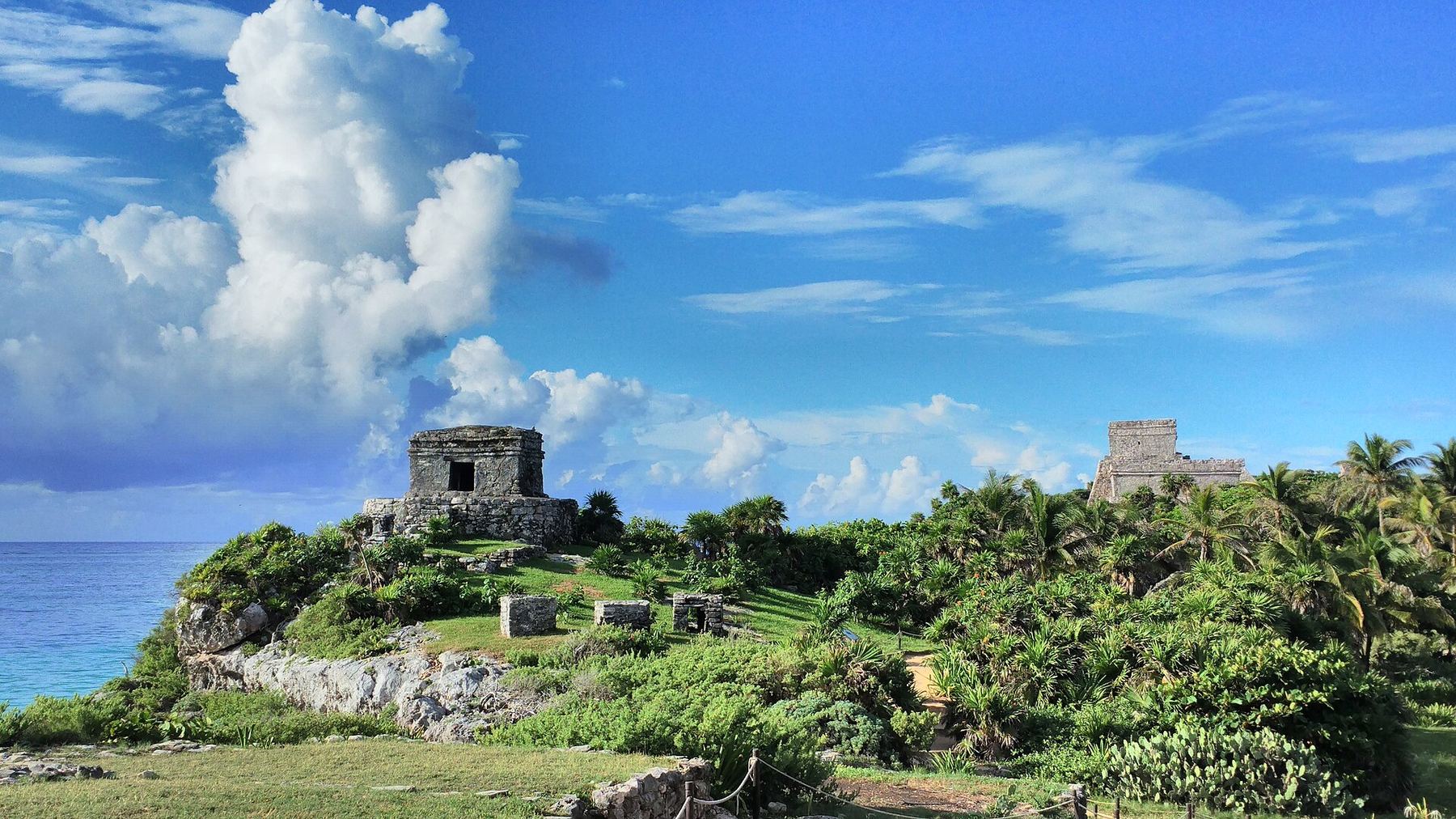 A view of Tulum