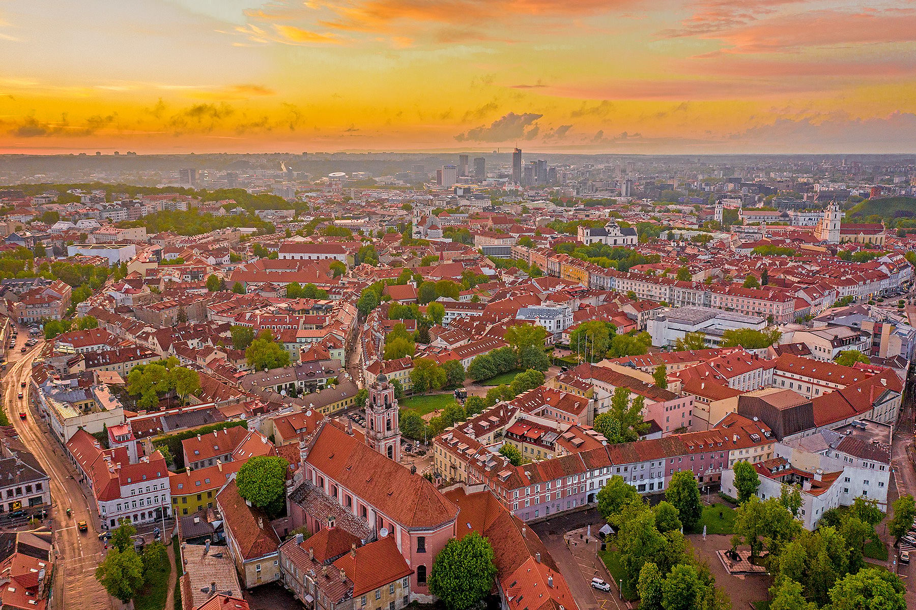 إطلالة على Vilnius