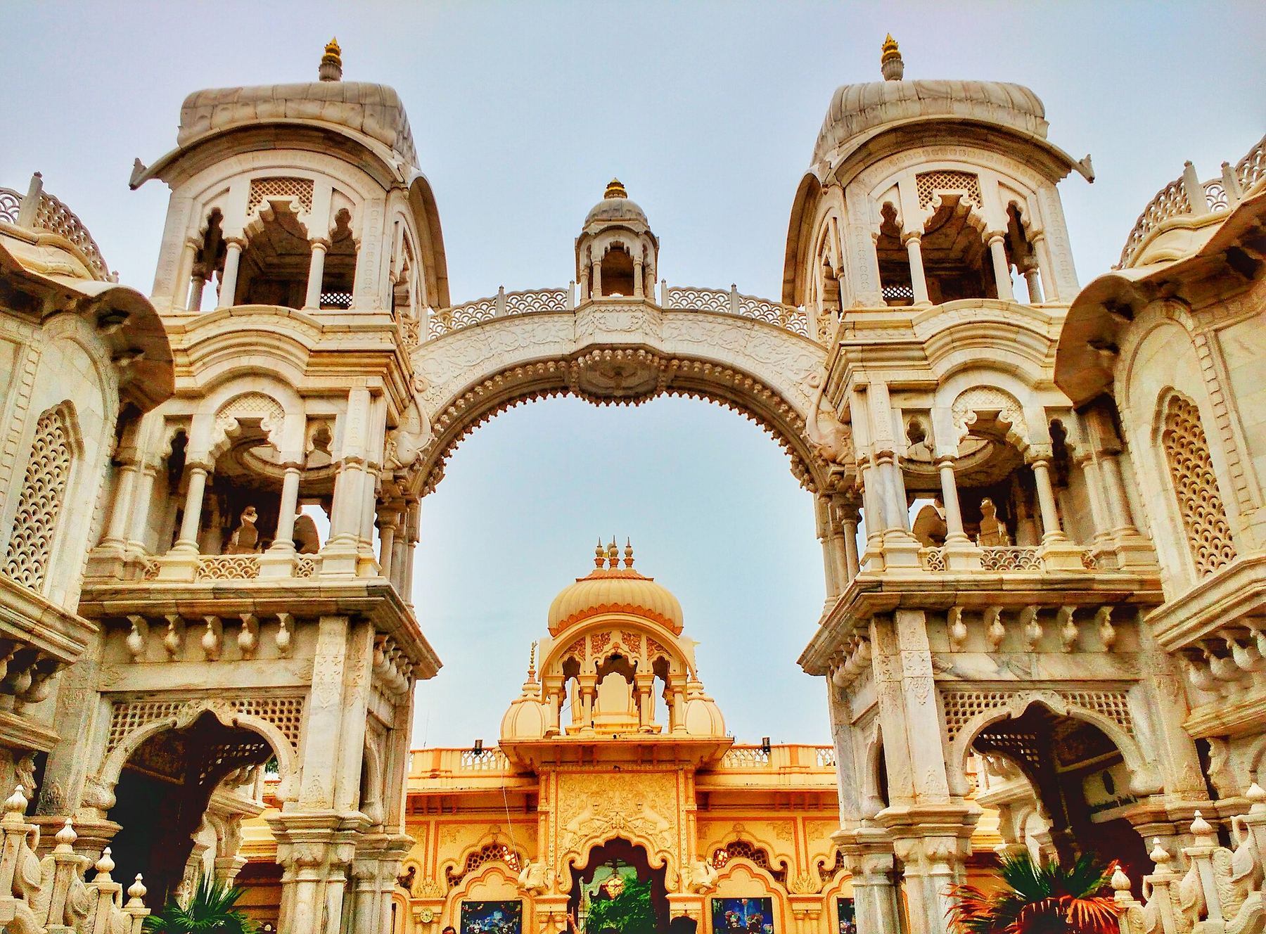 Een blik op Vrindavan