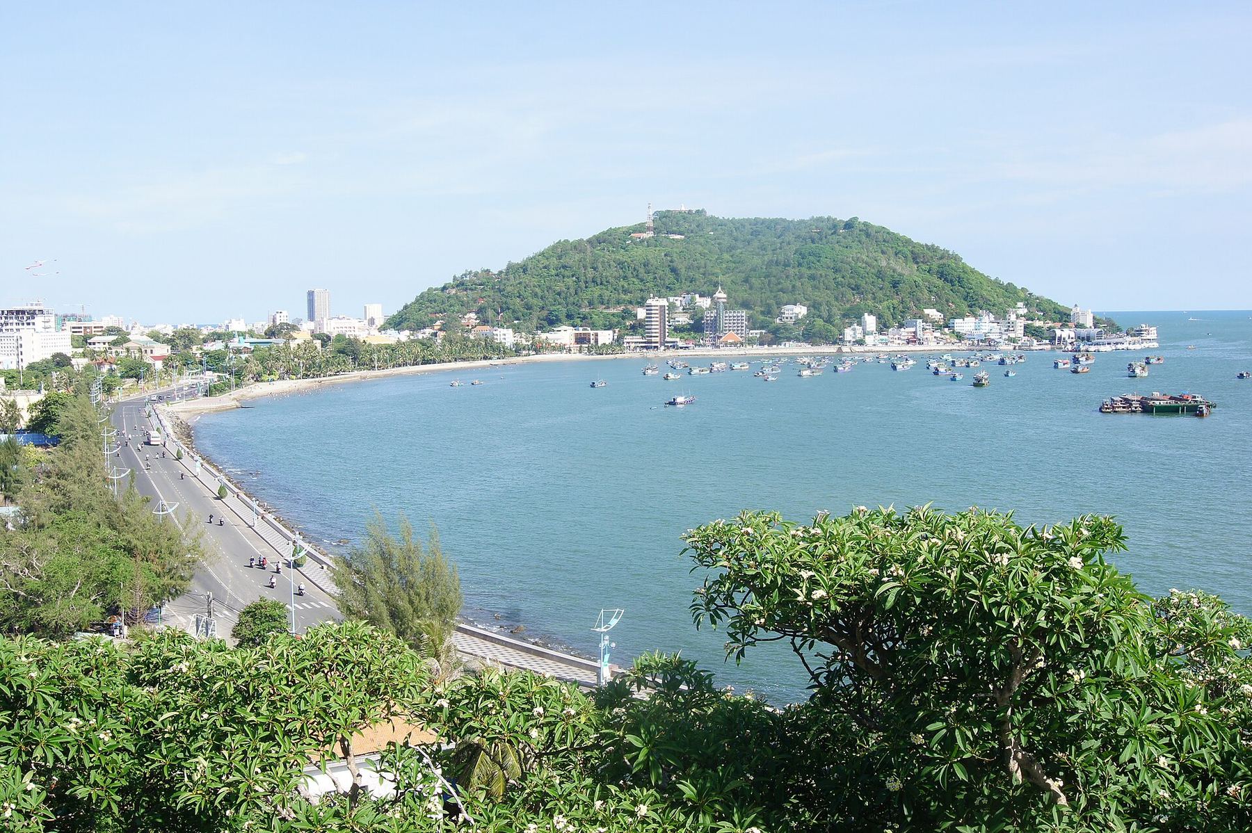 Μια θέα του προορισμού Vung Tau