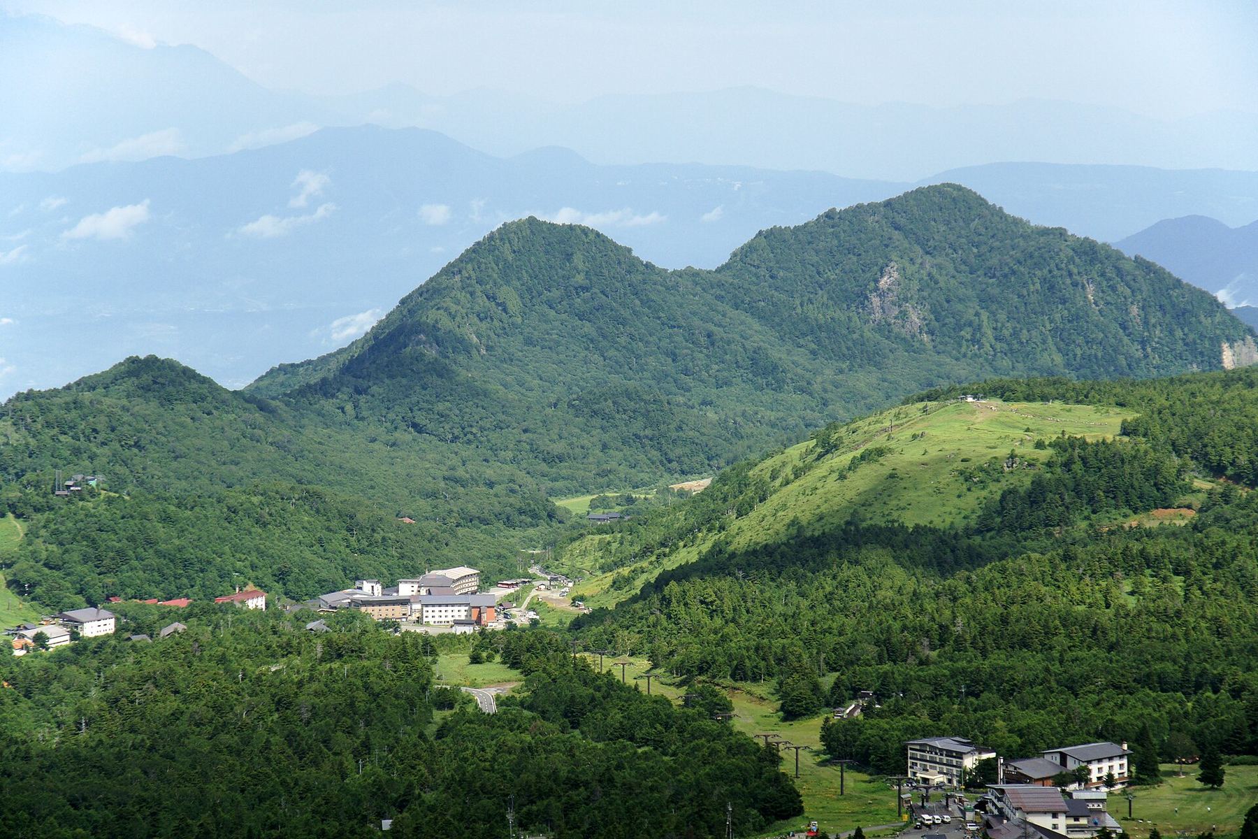Una veduta di Yamanouchi