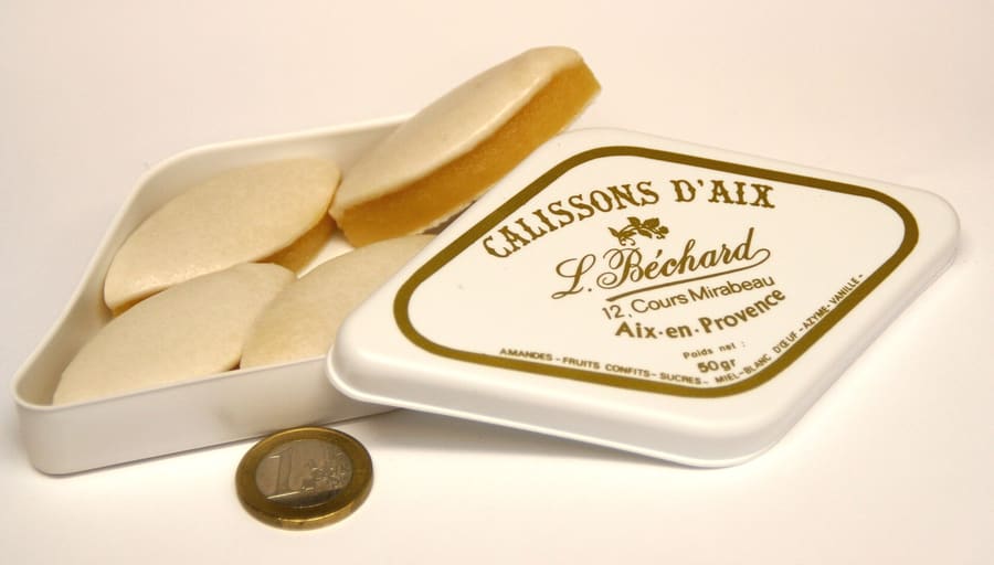 Calissons d'Aix at a traditional confectioner.