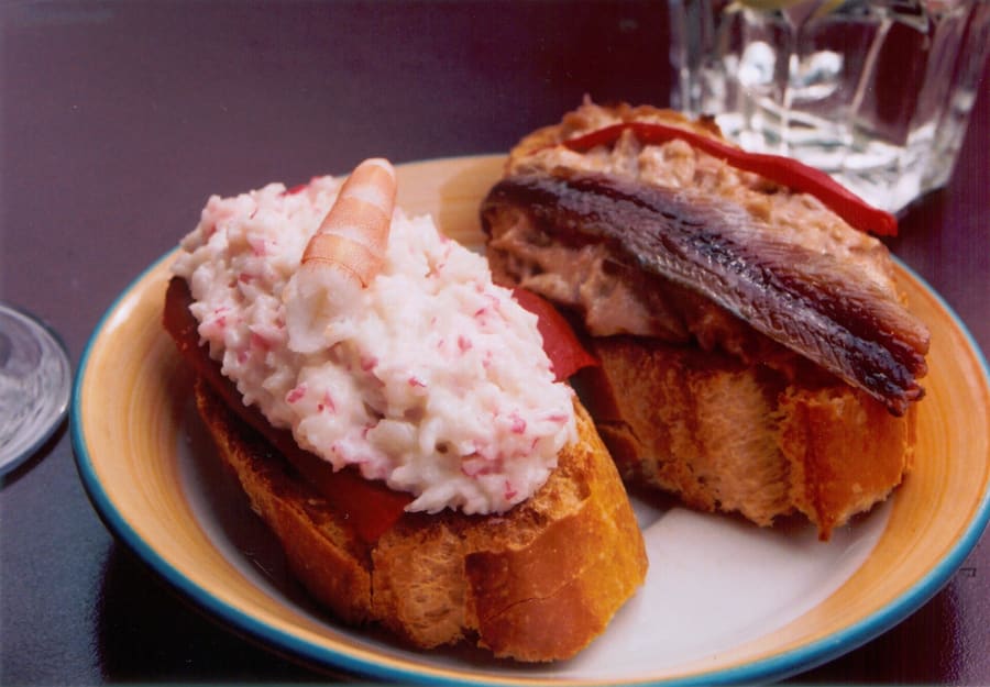 Basque pintxos served along Grove Street in downtown Boise.