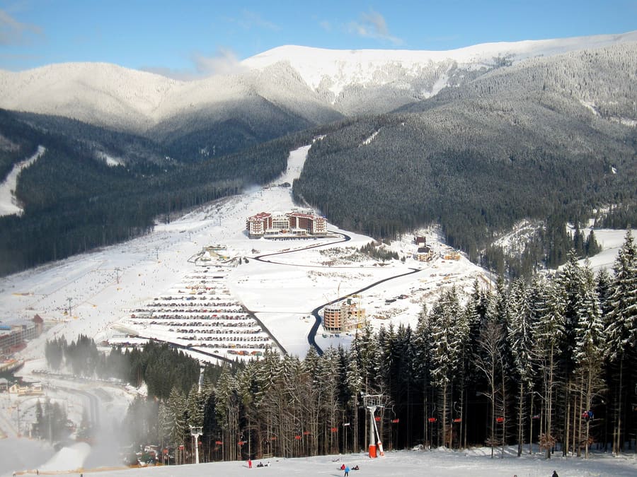 Bukovel Ski Slopes