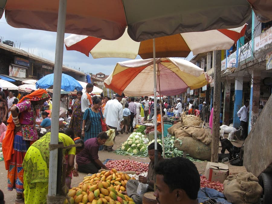 Calangute Market Square