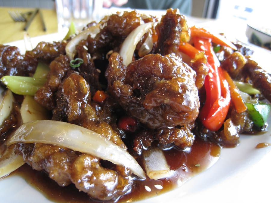 Ginger beef was invented at Calgary's Silver Inn Restaurant in the 1970s.