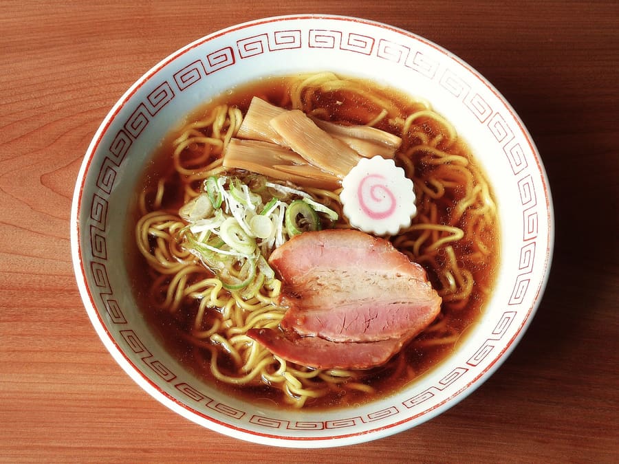 Ramen shops in Chitose feature rich miso broth topped with local butter and sweet corn.