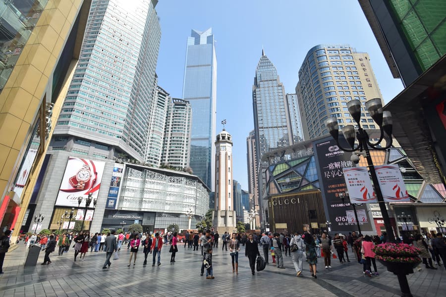 Jiefangbei Square