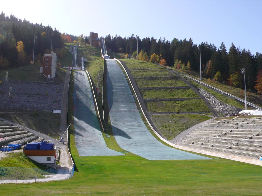 Le Praz Ski Jumps