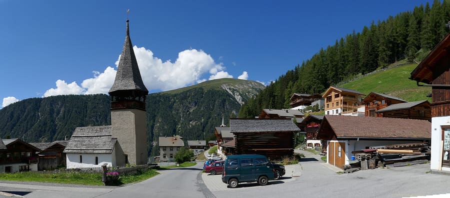 Monstein Village