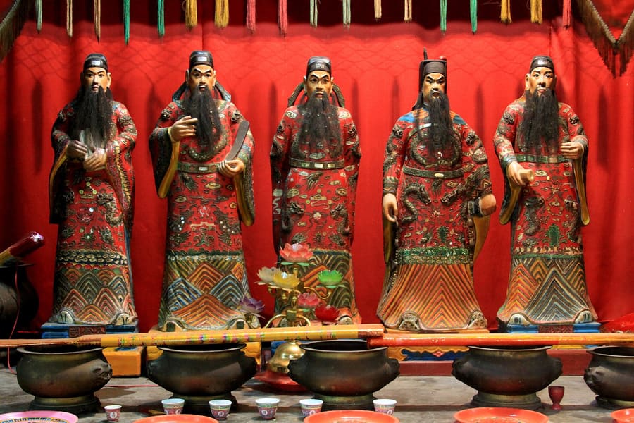 Five Officials Temple