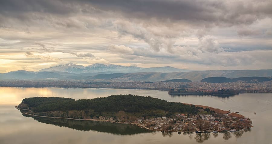 Lake Pamvotis Island