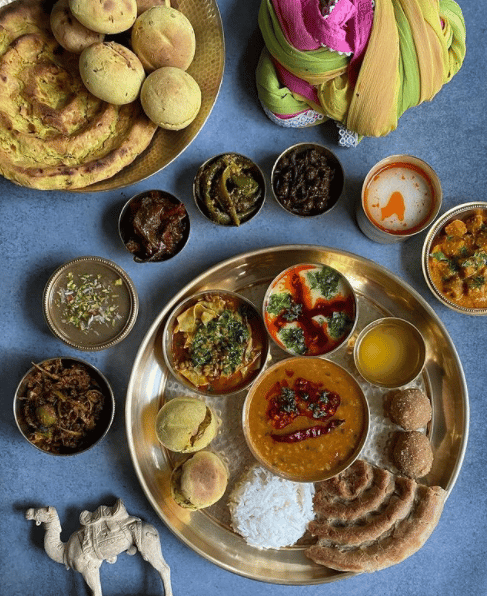 Ker sangri, a traditional Rajasthani dish made from wild desert berries and dried beans.