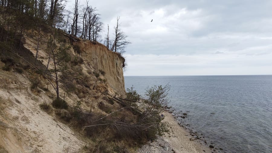 Klif w Jastrzębiej Górze